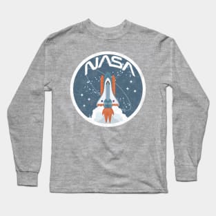 NASA retro shuttle Long Sleeve T-Shirt